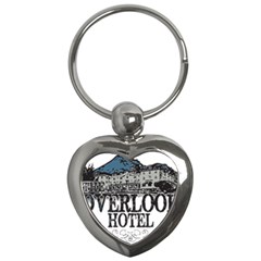 The Overlook Hotel Merch Key Chains (heart)  by milliahood