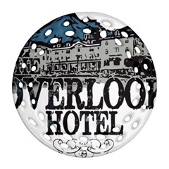 The Overlook Hotel Merch Ornament (round Filigree)