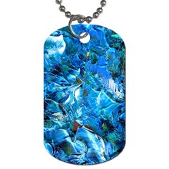 Tropic Dog Tag (one Side) by WILLBIRDWELL