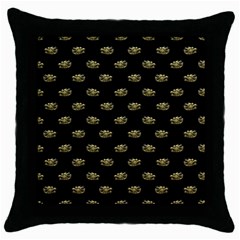 Dragon Head Motif Pattern Design Throw Pillow Case (black) by dflcprintsclothing