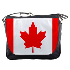 Flag Of Canada, 1964 Messenger Bag by abbeyz71