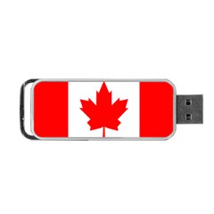 Flag Of Canada, 1964 Portable Usb Flash (two Sides) by abbeyz71