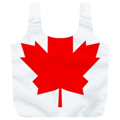 Flag Of Canada, 1964 Full Print Recycle Bag (xl) by abbeyz71