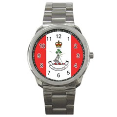Flag Of Royal Military College Of Canada Sport Metal Watch by abbeyz71