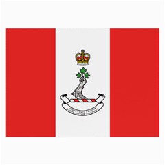 Flag Of Royal Military College Of Canada Large Glasses Cloth by abbeyz71