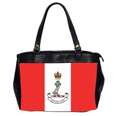 Flag Of Royal Military College Of Canada Oversize Office Handbag (2 Sides) by abbeyz71