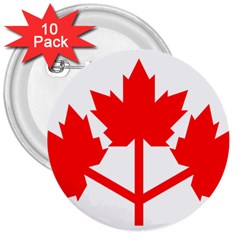Canada Pearson Pennant, 1964 3  Buttons (10 Pack)  by abbeyz71