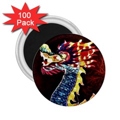 Dragon Lights Main Dragon 2 25  Magnets (100 Pack)  by Riverwoman