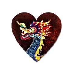 Dragon Lights Main Dragon Heart Magnet by Riverwoman