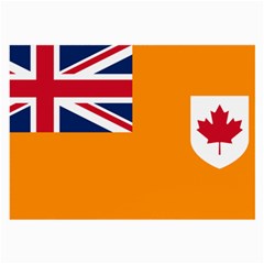 Flag Of Grand Orange Lodge Of Canada Large Glasses Cloth (2-side) by abbeyz71