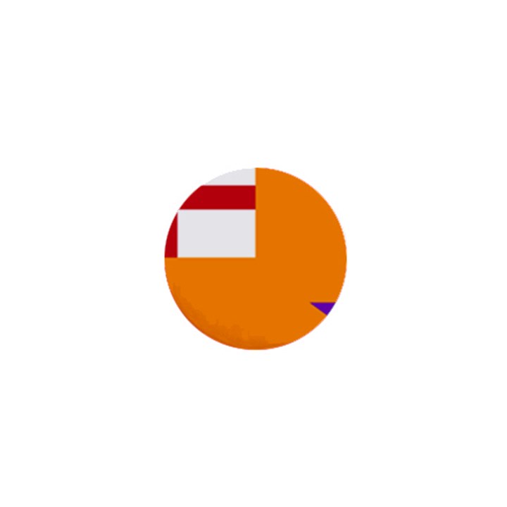 Flag of the Orange Order 1  Mini Buttons
