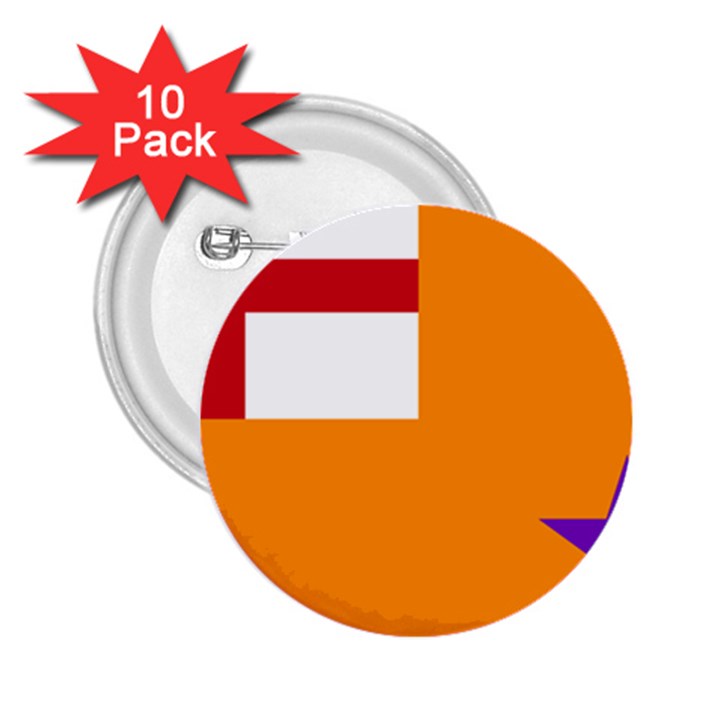 Flag of the Orange Order 2.25  Buttons (10 pack) 