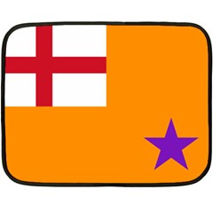 Flag Of The Orange Order Double Sided Fleece Blanket (mini)  by abbeyz71