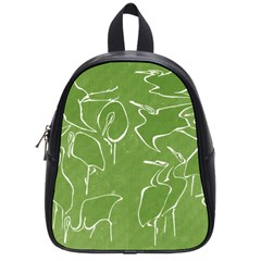 Katsushika Hokusai, Egrets From Quick Lessons In Simplified Drawing School Bag (small) by Valentinaart