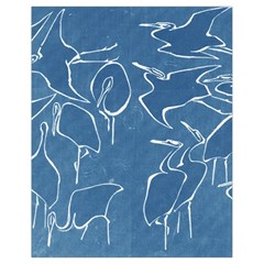 Katsushika Hokusai, Egrets From Quick Lessons In Simplified Drawing Drawstring Bag (small)