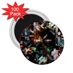 Abstract Texture Desktop 2 25  Magnets (100 Pack)  by HermanTelo