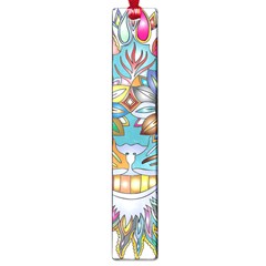 Anthropomorphic Flower Floral Plant Large Book Marks