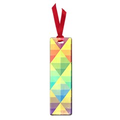 Background Colorful Geometric Triangle Small Book Marks