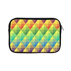 Background Colorful Geometric Triangle Apple Ipad Mini Zipper Cases