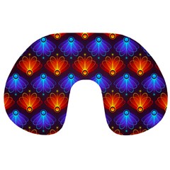 Background Colorful Abstract Travel Neck Pillows