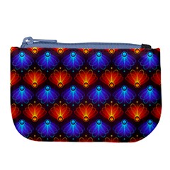 Background Colorful Abstract Large Coin Purse by HermanTelo