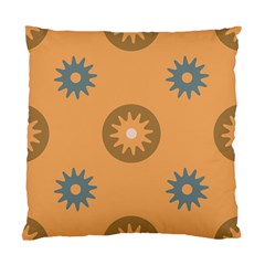 Flowers Screws Rounds Circle Standard Cushion Case (two Sides) by HermanTelo