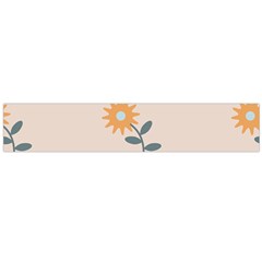 Flowers Continuous Pattern Nature Large Flano Scarf 
