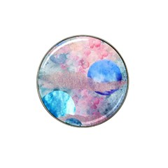 Abstract Clouds And Moon Hat Clip Ball Marker by charliecreates