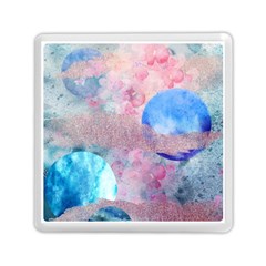 Abstract Clouds And Moon Memory Card Reader (square) by charliecreates