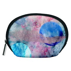 Abstract Clouds And Moon Accessory Pouch (medium)