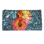 Stained Glass Roses Pencil Cases Front