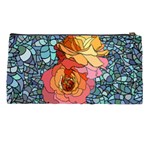 Stained Glass Roses Pencil Cases Back