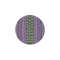 Decorative Juwel And Pearls Ornate Golf Ball Marker by pepitasart