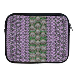 Decorative Juwel And Pearls Ornate Apple Ipad 2/3/4 Zipper Cases by pepitasart