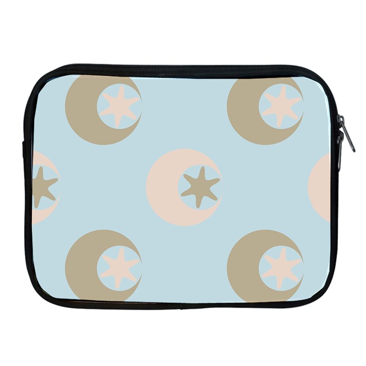 Moon Star Air Heaven Apple iPad 2/3/4 Zipper Cases