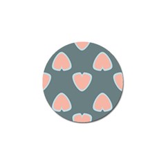 Hearts Love Blue Pink Green Golf Ball Marker (10 Pack) by HermanTelo