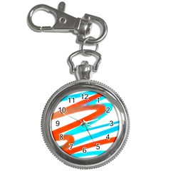 Abstract Colors Print Design Key Chain Watches by dflcprintsclothing