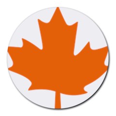 Logo Of New Democratic Party Of Canada Round Mousepads by abbeyz71