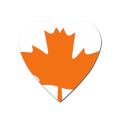 Logo Of New Democratic Party Of Canada Heart Magnet by abbeyz71