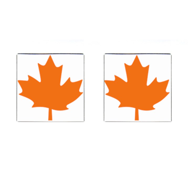 Logo of New Democratic Party of Canada Cufflinks (Square)