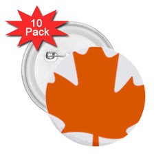 Logo Of New Democratic Party Of Canada 2 25  Buttons (10 Pack) 