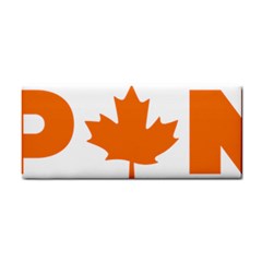 Logo Of New Democratic Party Of Canada Hand Towel by abbeyz71