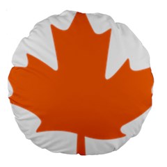 Logo Of New Democratic Party Of Canada Large 18  Premium Round Cushions by abbeyz71