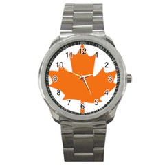 Logo Of New Democratic Party Of Canada Sport Metal Watch by abbeyz71