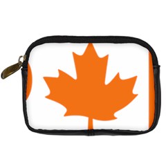 Logo Of New Democratic Party Of Canada Digital Camera Leather Case