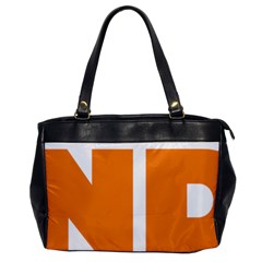 Logo Of New Democratic Party Of Canada Oversize Office Handbag by abbeyz71