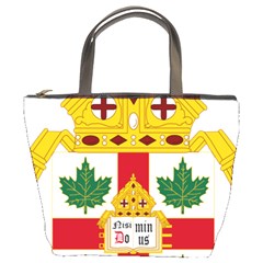 Coat Of Arms Of Anglican Church Of Canada Bucket Bag by abbeyz71