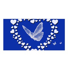 Heart Love Butterfly Mother S Day Satin Shawl