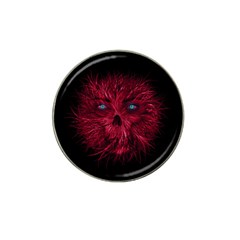 Monster Red Eyes Aggressive Fangs Ghost Hat Clip Ball Marker (10 Pack) by HermanTelo