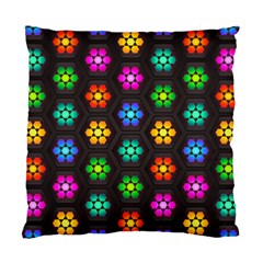 Pattern Background Colorful Design Standard Cushion Case (two Sides) by HermanTelo